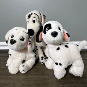 Vintage 1991 Disney 101 Dalmatians Plush Dogs Mattel Vintage Stuffed Animals
